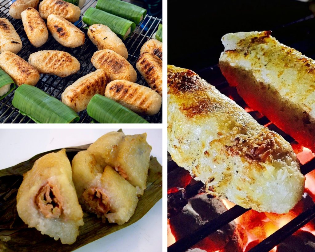 Chuối Nếp Nướng