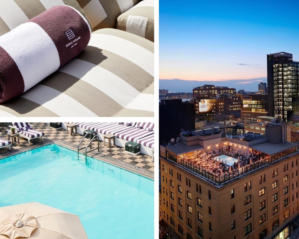 Rooftop Pool of Soho House NYC