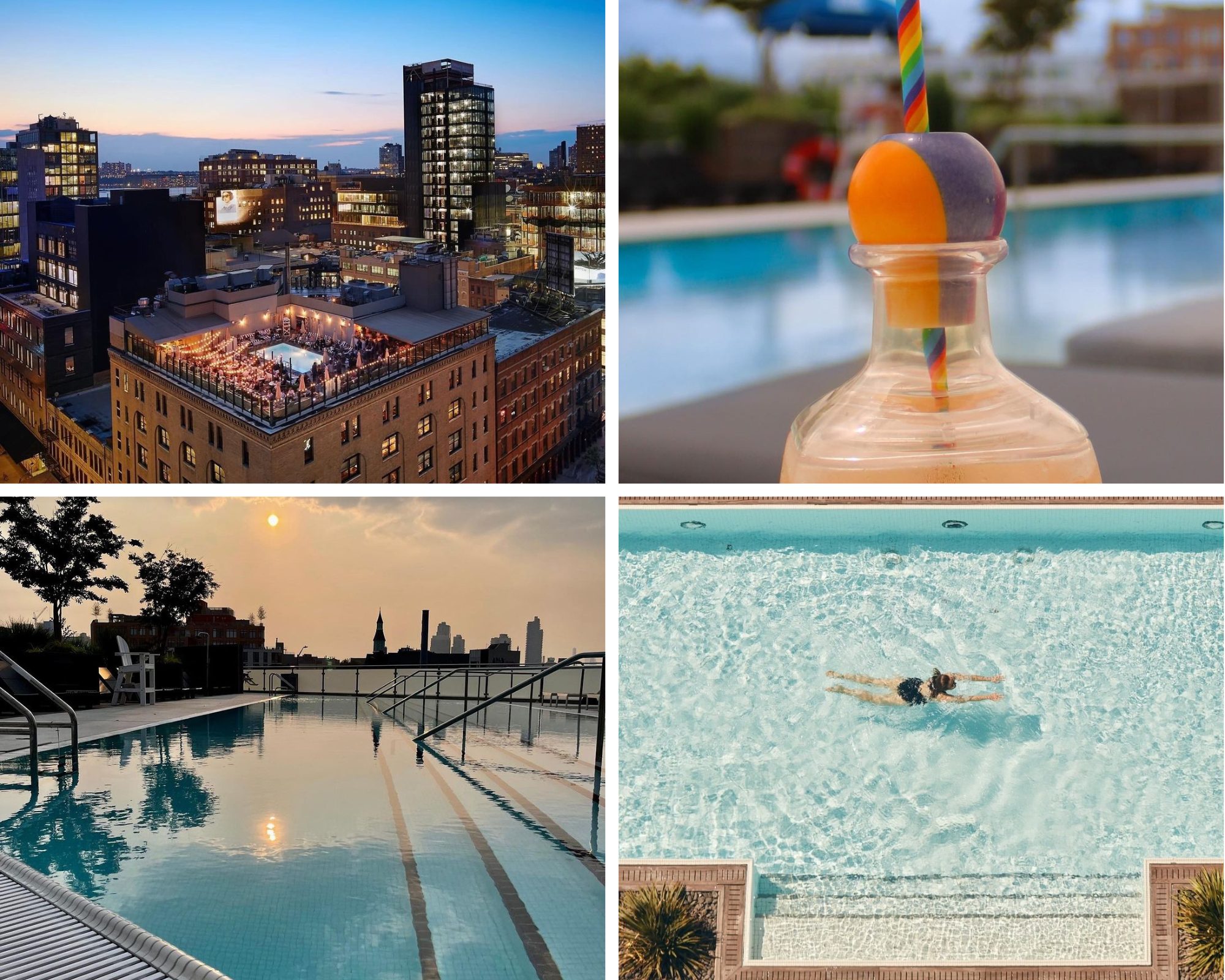 Explore The Best Rooftop Pools In NYC