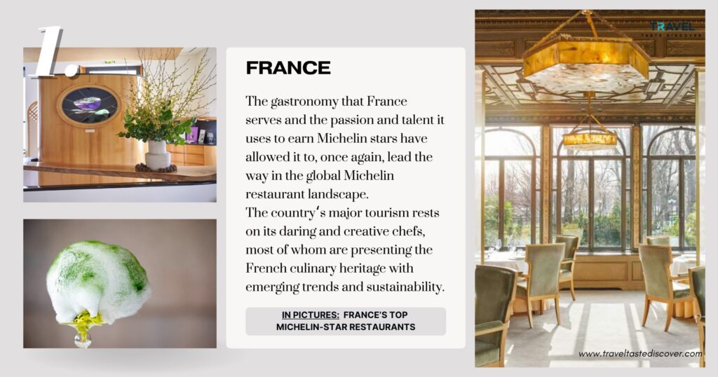 Michelin Star Restaurants - Frans Tops The List
