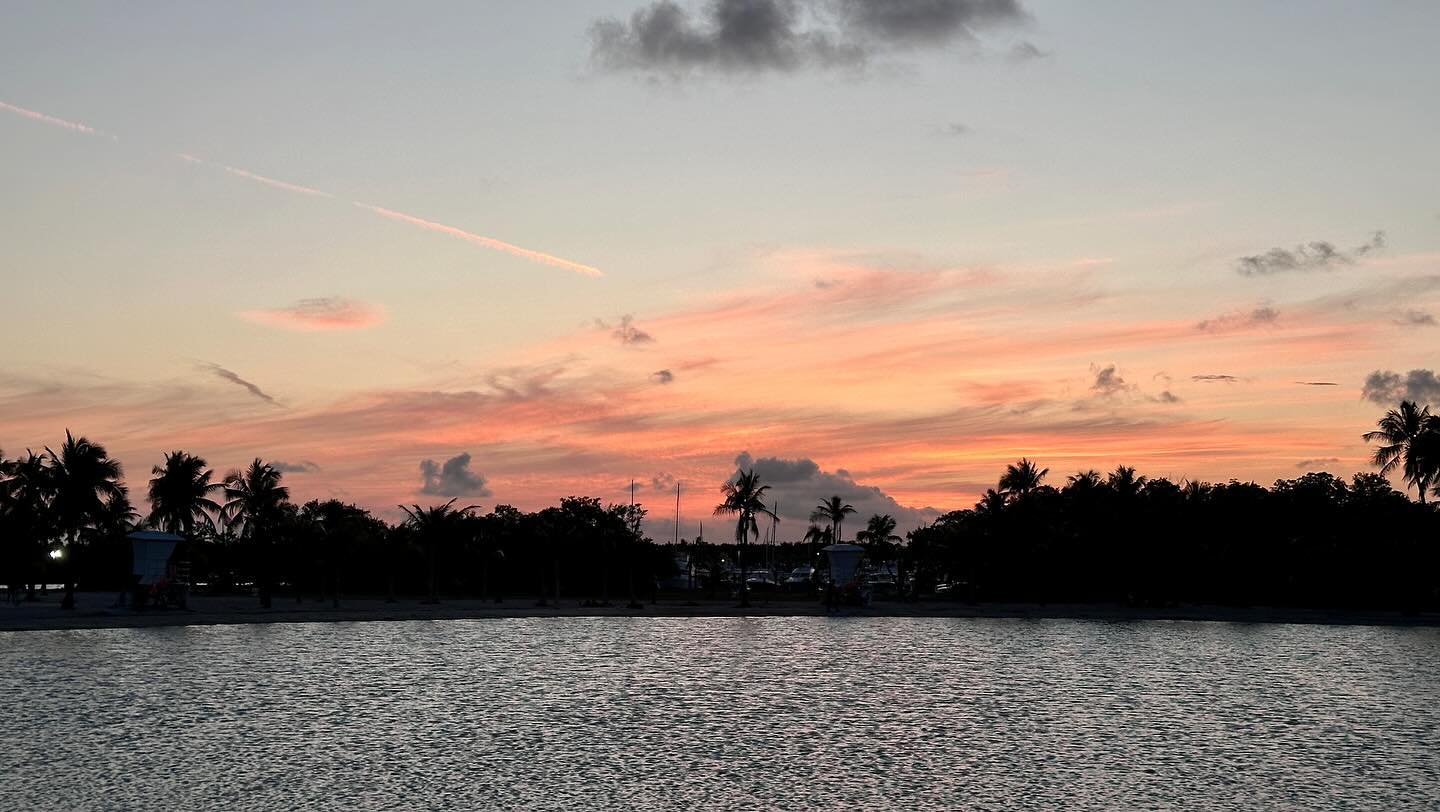 Matheson Hammock Park Evening View