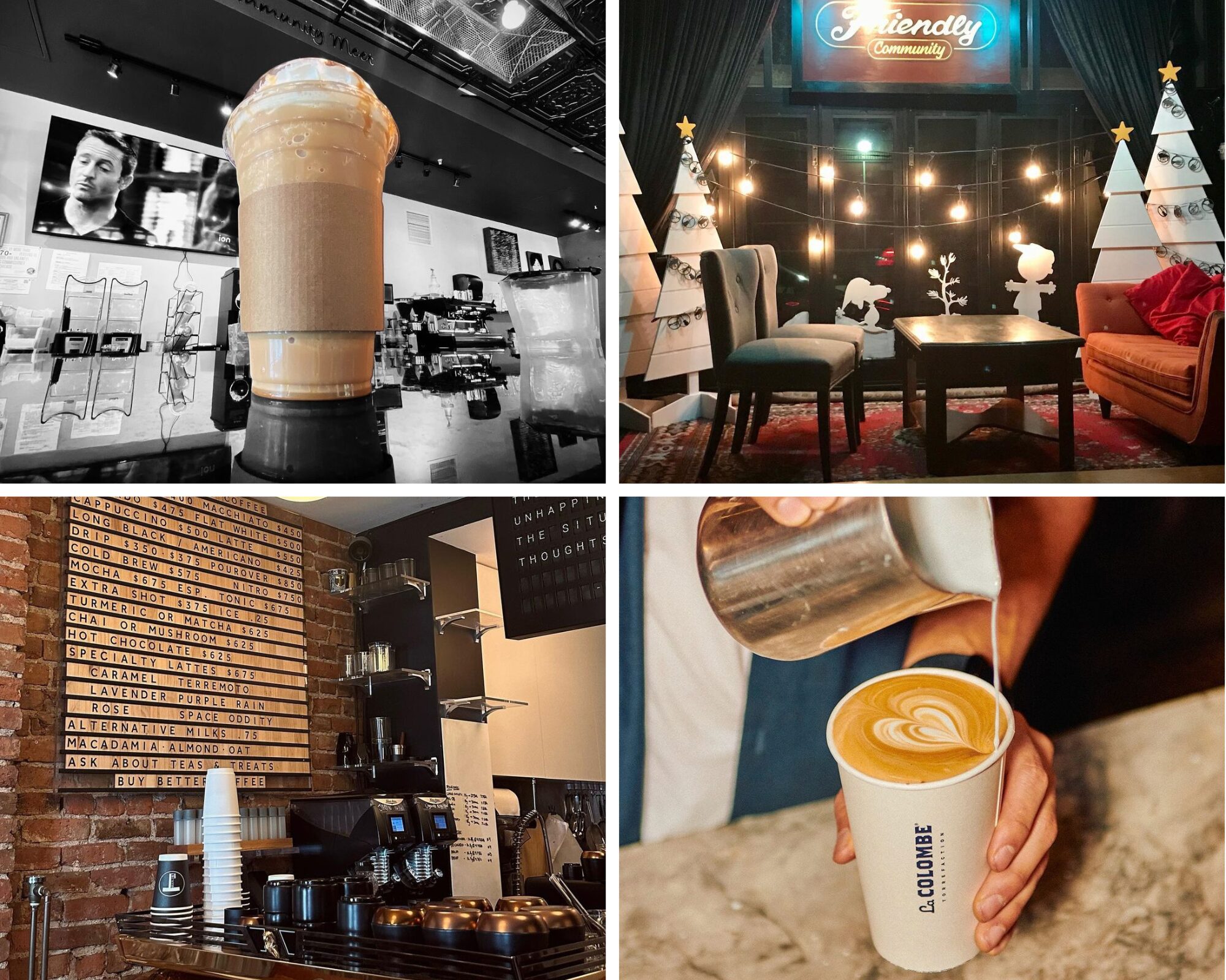Coffee Cups And Latte Art For National Coffee Day 2024 In NYC, Chicago, And Los Angeles