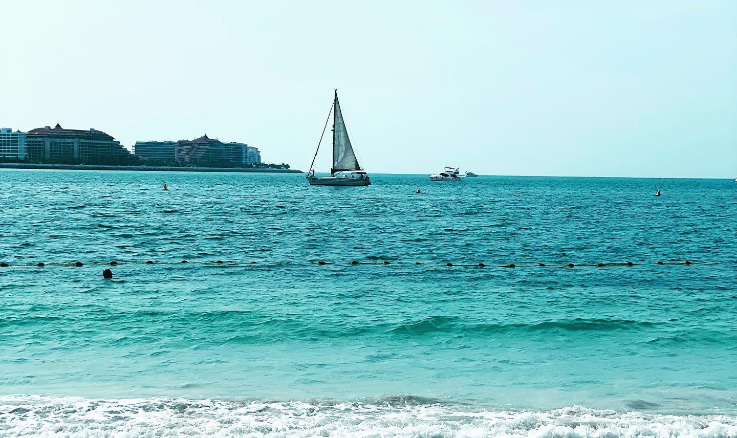 Black Palace Beach A Boat View