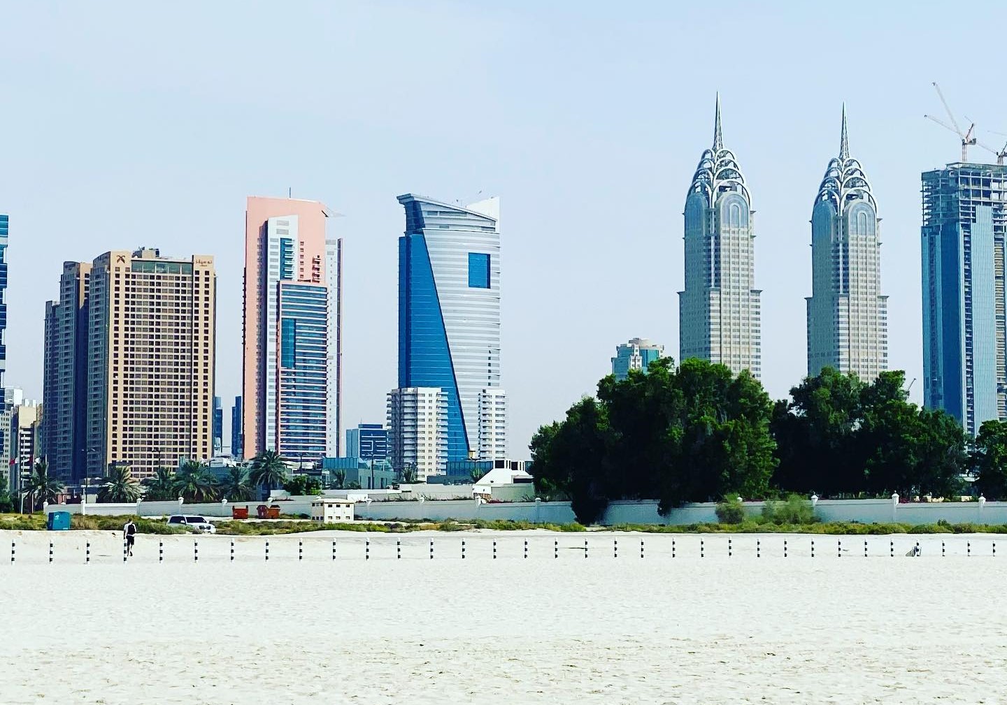 Black Palace Beach Skyscrapers