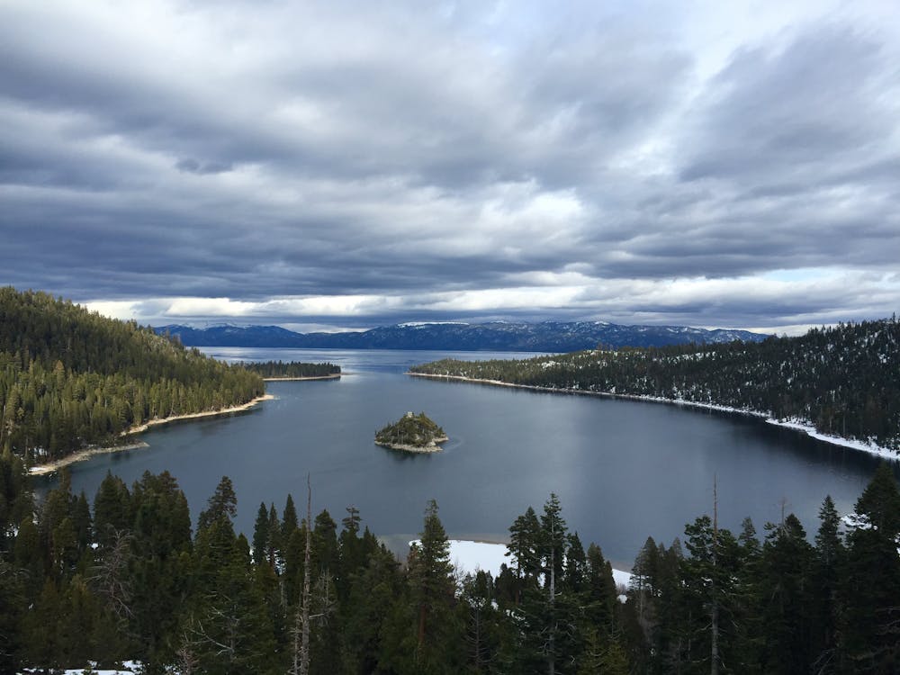 23 Best Places To Visit In The US In January - Lake Tahoe, CA & NV