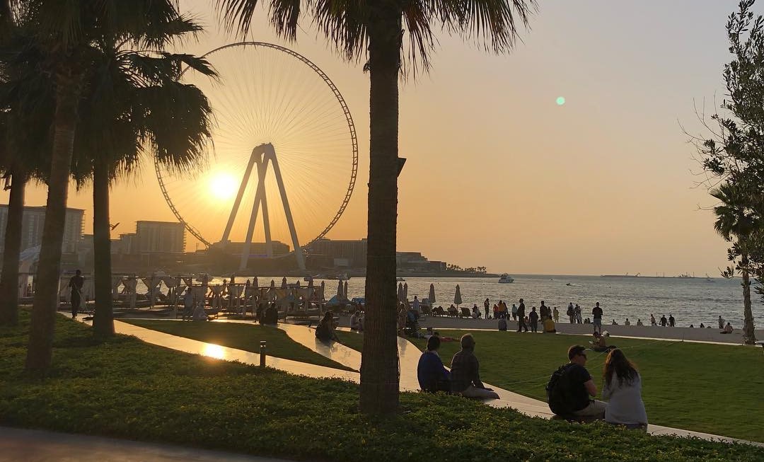 Marina Beach Sunset
