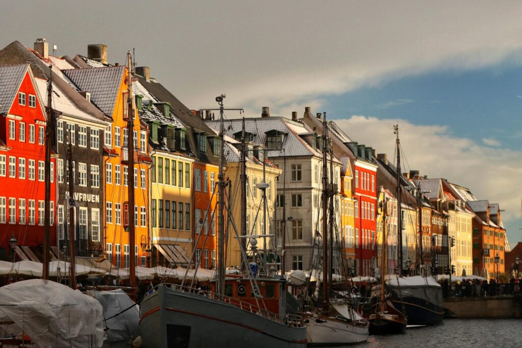 Travel Destination With Mild Weather In July In Copenhagen, Denmark