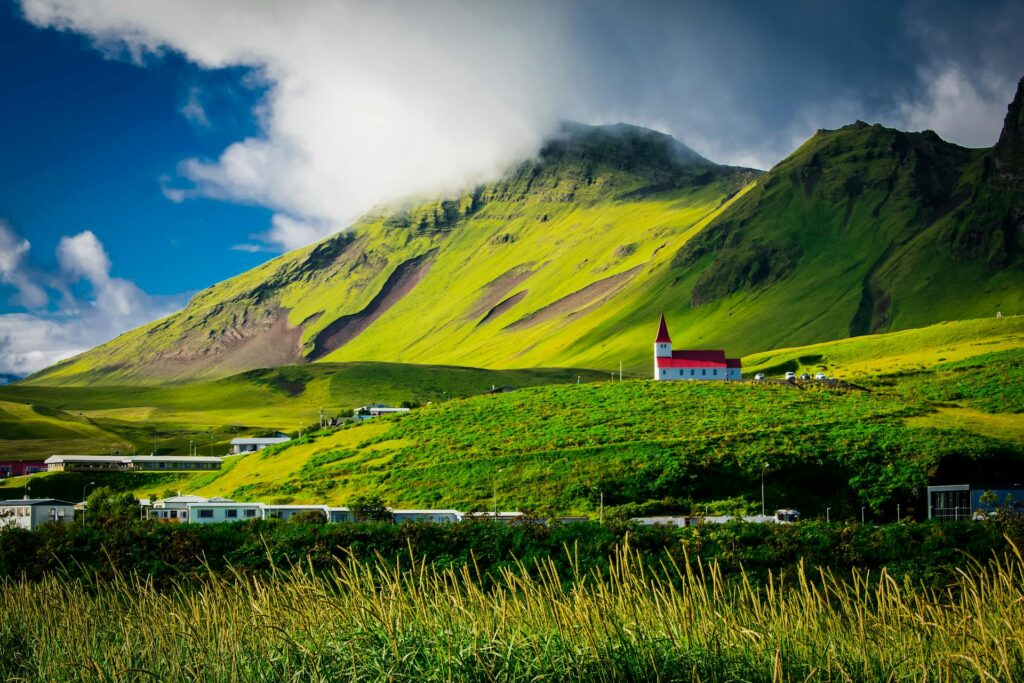Places To Visit In July That Are Not Hot. Mild Summer In Iceland