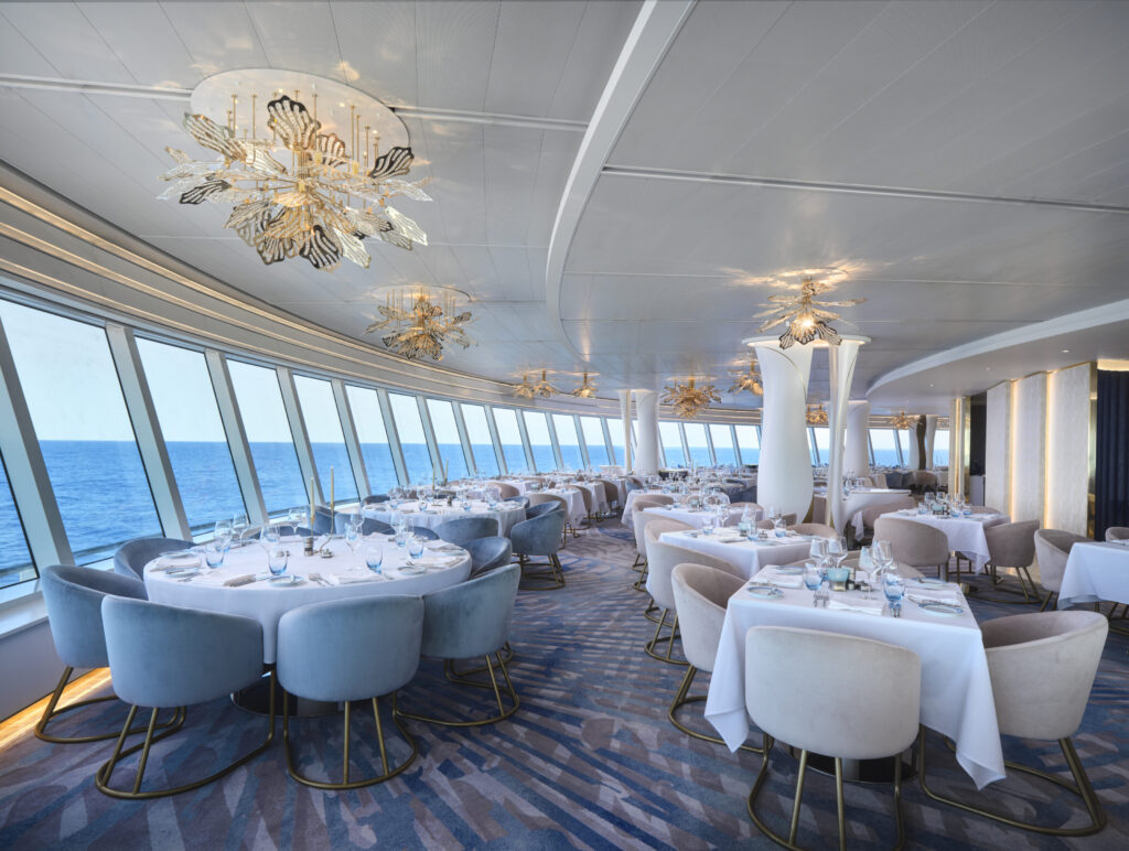 NCL Restaurant With Sweeping Ocean Views